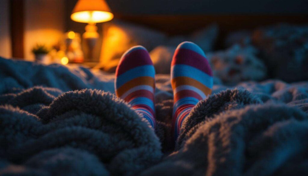 Socken im Bett tragen: Laut Psychologen verrät es mehr über dich als du denkst