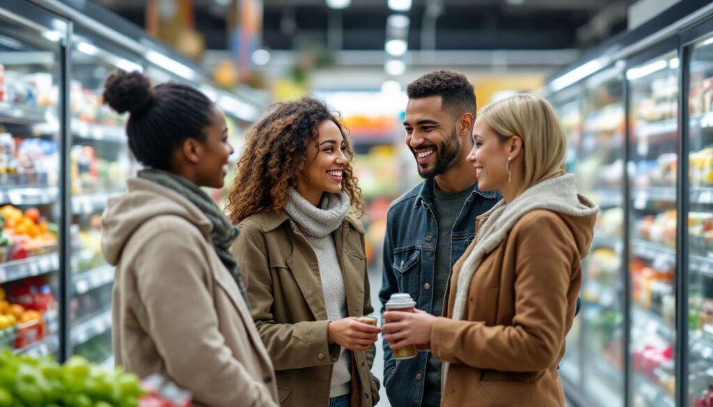 Menschen, die im Supermarkt mit Fremden reden, haben laut Therapeuten diesen Charakterzug