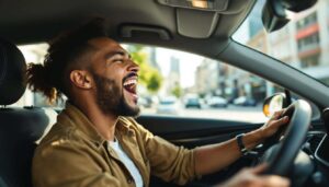 Beim Autofahren laut mitsingen: Laut Neurowissenschaft ein Zeichen für diese 5 Eigenschaften